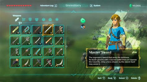 botw max inventory|Zelda Breath of the Wild guide: How to increase your inventory.